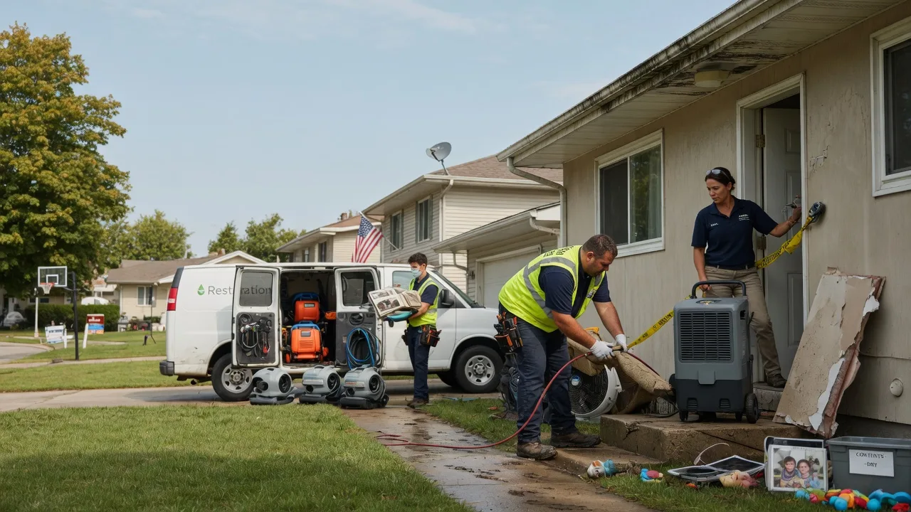 Water Damage Restoration in Little Elm, TX near me